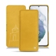 Housse cuir Samsung Galaxy S21+ - Jaune soulèu