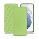 Lederschutzhülle Samsung Galaxy S21+ - Vert olive PU
