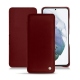 Samsung Galaxy S21+ leather case - Rouge Veggie