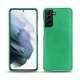 Capa em pele Samsung Galaxy S21+ - Menthe vintage ( Pantone 562C ) 