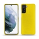 Capa em pele Samsung Galaxy S21+ - Jaune fluo