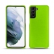 Custodia in pelle Samsung Galaxy S21+ - Vert fluo