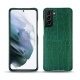 硬质真皮保护套 Samsung Galaxy S21+ - Crocodile pino