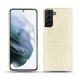 硬质真皮保护套 Samsung Galaxy S21+ - Crocodile milk