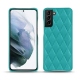 Funda de piel Samsung Galaxy S21+ - Bleu fluo - Couture