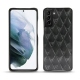 Samsung Galaxy S21+ leather cover - Onyx - Couture