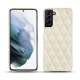 硬质真皮保护套 Samsung Galaxy S21+ - Blanc escumo - Couture
