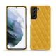 Funda de piel Samsung Galaxy S21+ - Jaune soulèu - Couture