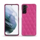 Capa em pele Samsung Galaxy S21+ - Rose BB - Couture