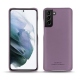 Capa em pele Samsung Galaxy S21+ - Lilas PU