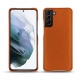 Capa em pele Samsung Galaxy S21+ - Orange vibrant