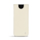 Samsung Galaxy S21+ leather pouch - Blanc (  Nappa - White ) 
