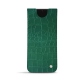 Samsung Galaxy S21+ leather pouch - Crocodile pino