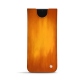 Capa em pele Samsung Galaxy S21+ - Orange Patine