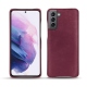Funda de piel Samsung Galaxy S21 - Prune vintage ( Pantone 512C ) 