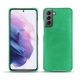 Capa em pele Samsung Galaxy S21 - Menthe vintage ( Pantone 562C ) 