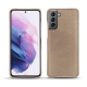 Funda de piel Samsung Galaxy S21 - Taupe vintage ( Pantone 7530C ) 
