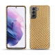 レザーケース Samsung Galaxy S21 - Serpent sabbia