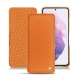 Funda de piel Samsung Galaxy S21 - Orange ( Nappa - Pantone 1495U ) 