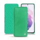 Custodia in pelle Samsung Galaxy S21 - Menthe vintage ( Pantone 562C ) 