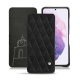 Funda de piel Samsung Galaxy S21 - Negre poudro - Couture