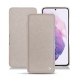 Samsung Galaxy S21 leather case - Taupe innocent