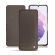 Housse cuir Samsung Galaxy S21 - Gris Veggie