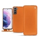 Funda de piel Samsung Galaxy S21 - Orange ( Nappa - Pantone 1495U ) 