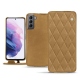 Funda de piel Samsung Galaxy S21 - Sable vintage - Couture