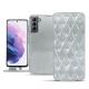 Funda de piel Samsung Galaxy S21 - Platinium - Couture
