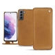 Housse cuir Samsung Galaxy S21 - Castan esparciate