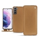 Custodia in pelle Samsung Galaxy S21 - Beige Veggie
