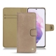 Capa em pele Samsung Galaxy S21 - Taupe vintage ( Pantone 7530C ) 