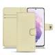 Capa em pele Samsung Galaxy S21 - Ivoire ( Sleek P C12 - White ) 