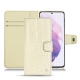 Capa em pele Samsung Galaxy S21 - Crocodile milk