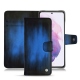 Housse cuir Samsung Galaxy S21 - Bleu Patine