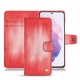 Housse cuir Samsung Galaxy S21 - Rose Patine
