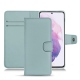 Capa em pele Samsung Galaxy S21 - Bleu Ciel PU