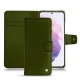 Capa em pele Samsung Galaxy S21 - Vert Veggie