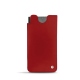 Samsung Galaxy S21 Ultra leather pouch - Rouge ( Nappa - Pantone 199C ) 