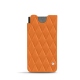 Samsung Galaxy S21 Ultra leather pouch - Orange - Couture ( Nappa - Pantone 1495U ) 