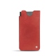 Funda de piel Samsung Galaxy S21 Ultra - Cerise vintage ( Pantone 185C ) 