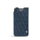 Samsung Galaxy S21 Ultra leather pouch - Jean vintage - Couture