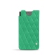 Samsung Galaxy S21 Ultra leather pouch - Menthe vintage - Couture