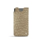 Custodia in pelle Samsung Galaxy S21 Ultra - Autruche desert
