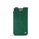 Funda de piel Samsung Galaxy S21 Ultra - Crocodile pino