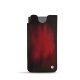 Samsung Galaxy S21 Ultra leather pouch - Rouge Patine