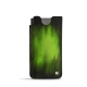 Pochette cuir Samsung Galaxy S21 Ultra - Vert Patine