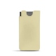 Capa em pele Samsung Galaxy S21 Ultra - Beige PU