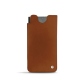 Samsung Galaxy S21 Ultra leather pouch - Marron Veggie